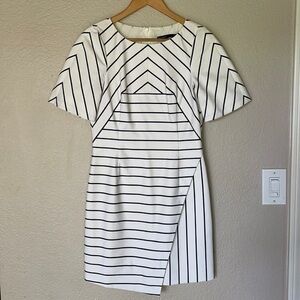 Karen Millen size 6 stripe dress